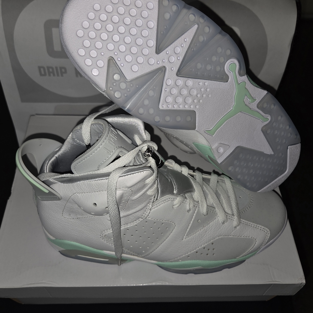 Jordan 6 Retro Mint Foam Sneakers